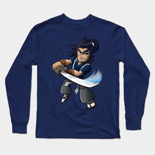 Koji Brawlhalla Long Sleeve T-Shirt by oim_nw